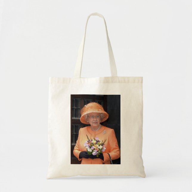 Tote Bag HM Queen Elizabeth II Platinum Jubilee (Devant)