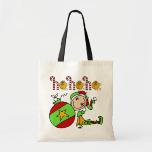 Tote Bag Ho Ho Ho Holiday Elfe