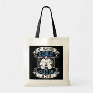 Tote Bag Hockey Goalie Favori Appels Maman Mères Cadeau