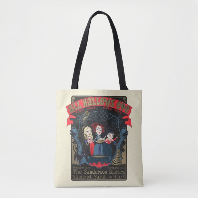 Tote Bag Hocus Pocus All Hallows’ Eve Enchantant (Devant)