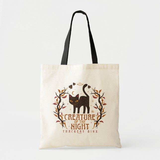 Tote Bag Hocus Pocus Thackery Binx Night Magie (Devant)