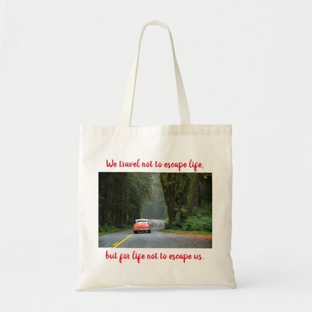 Tote Bag Hoh National Rainforest Travel Fourre-tout (Devant)