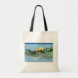Tote Bag Hokusai - Le Mont Fuji reflète le lac Kawaguchi
