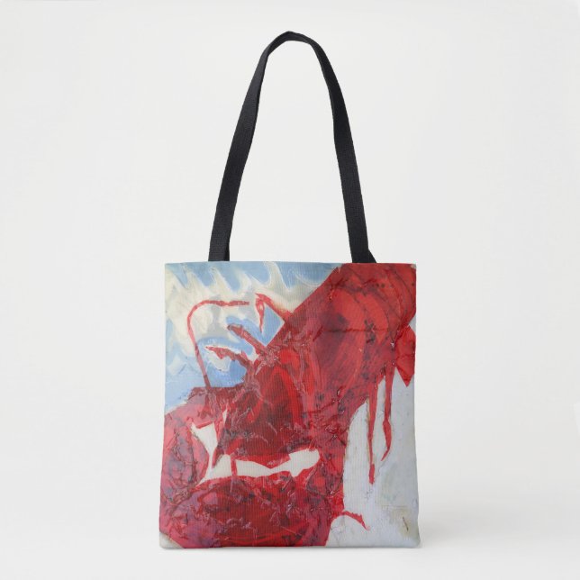 Tote Bag Homard brillant du Maine (Devant)