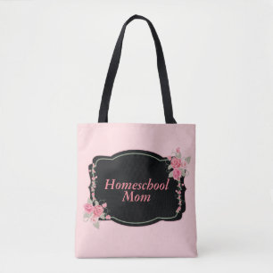 Tote Bag Homeschool Mom Glamor