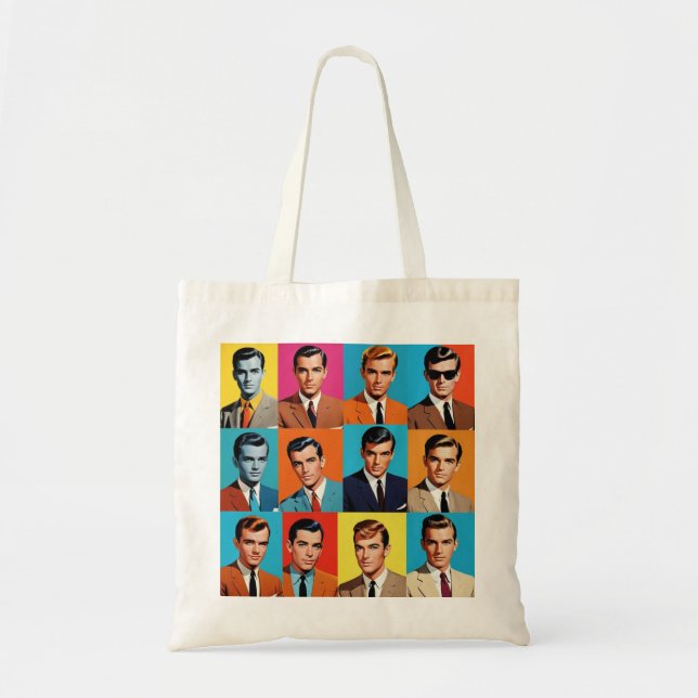 Tote Bag Hommes des années 1960 (Devant)