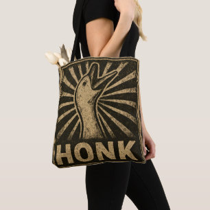 Tote Bag Honk Goose Funny Duck Chicken Mème