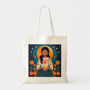 Tote Bag Honorer mes mères et ancêtres dans la Lune Fourre-