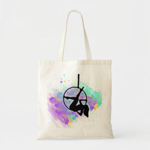 Tote Bag Hoop Lyra Dancer Aerislist pose en silhouette