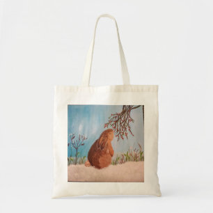 Tote Bag Hopping to the Grocery Store Shopping Tote