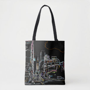 Tote Bag Horizon coloré à Manhattan