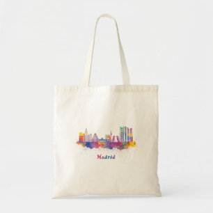 Tote Bag horizon madrid aquarelle