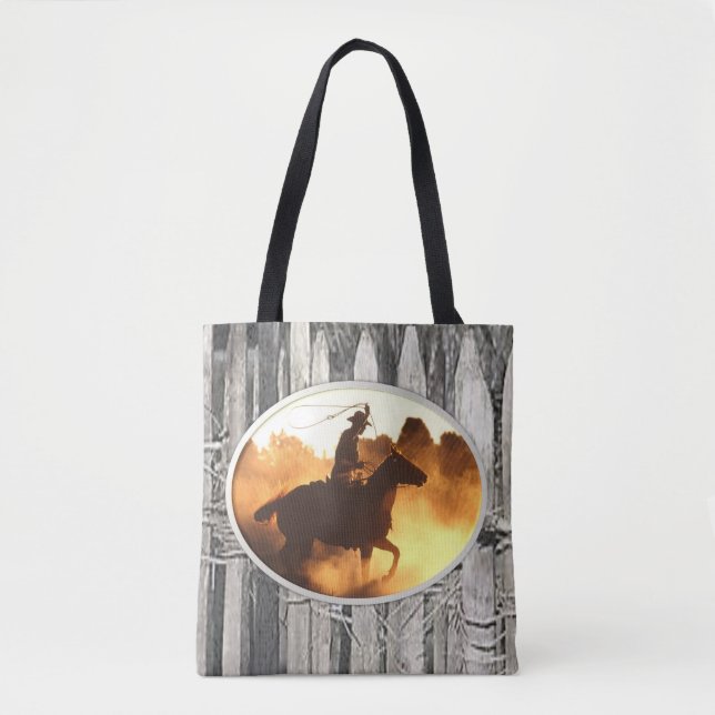 tote bag horses (Front)