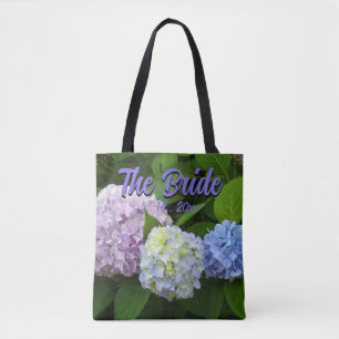 Tote Bag Hortensias, pour la Mariée