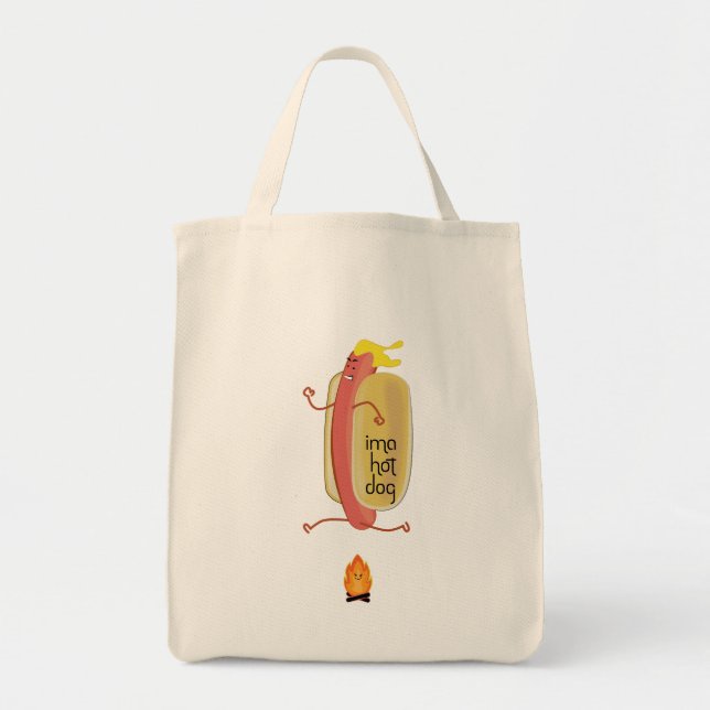 Tote Bag Hot Dog Oe Devil (Devant)