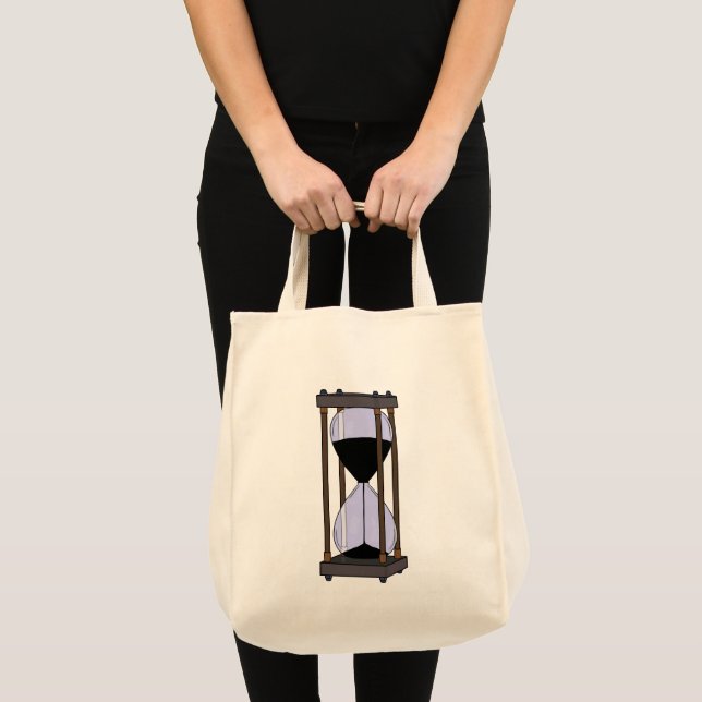 Tote Bag Hourglass Timeframe (Devant (produit))