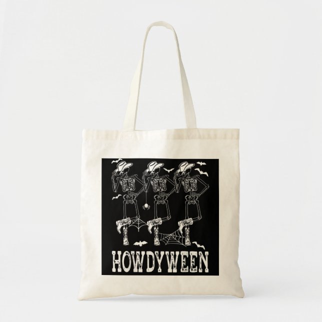 Tote Bag Howdy Y'all Rodeo Western Country Southern Cowgirl (Devant)