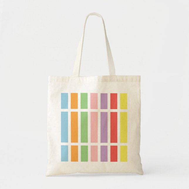 Tote Bag Hues du Colorful (Devant)