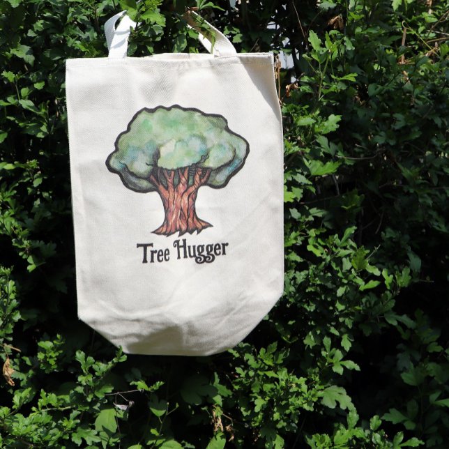 Tote Bag Hugger d'arbre (Créateur téléchargé)