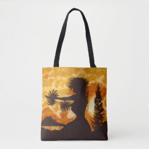 Tote Bag Hula Dancer
