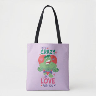 Tote Bag Hulk Fou Amoureux De Toi