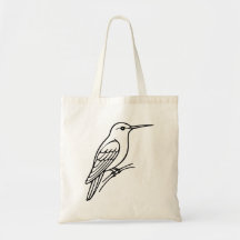 Hummingbird Line Art – Bird Illustration