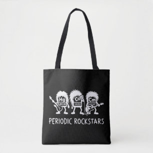 Tote Bag Humour de chimie des rockstars périodiques