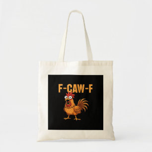 Tote Bag Humour de corbeau drôle Gothique F-Caw-F