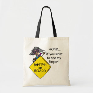 Tote Bag Humour de rage de route