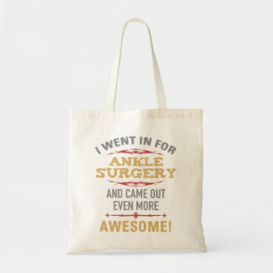 Tote Bag Humour de récupération de chirurgie Ankle