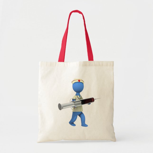 Tote Bag Humour d'infirmière (Devant)