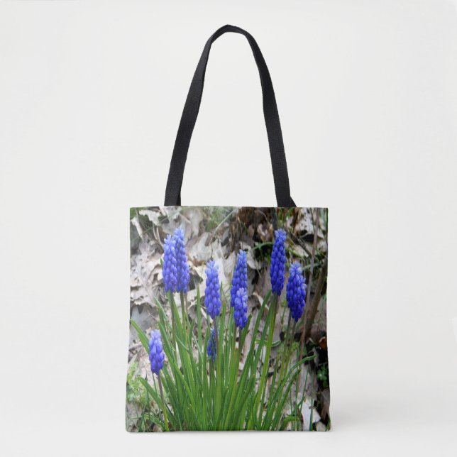 Tote Bag Hyacinthes de raisins... (Devant)
