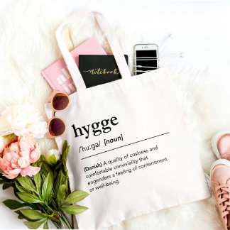 Tote Bag Hygge Definition Scandinavian Lifestyle Denmark
