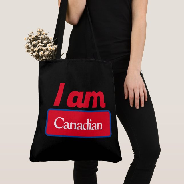 Tote Bag  i am canadian (De près)