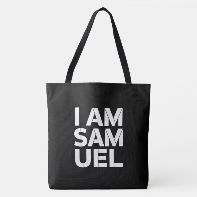 Tote Bag I Am Samuel (Devant)