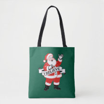 I Believe in Santa - Vintage Art