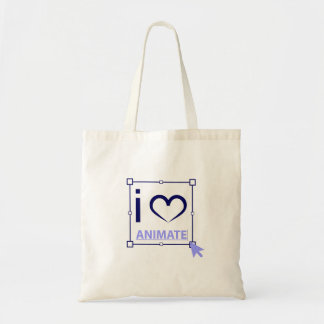 Tote Bag I Love Animate
