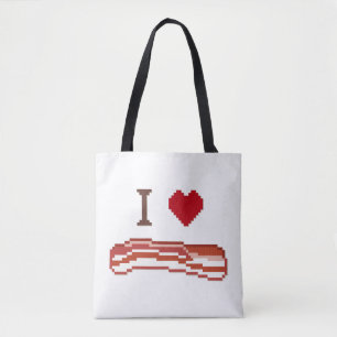 Tote Bag I Love Bacon