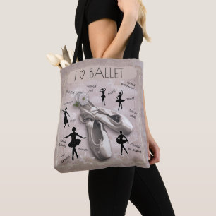 Tote Bag I Love Ballet
