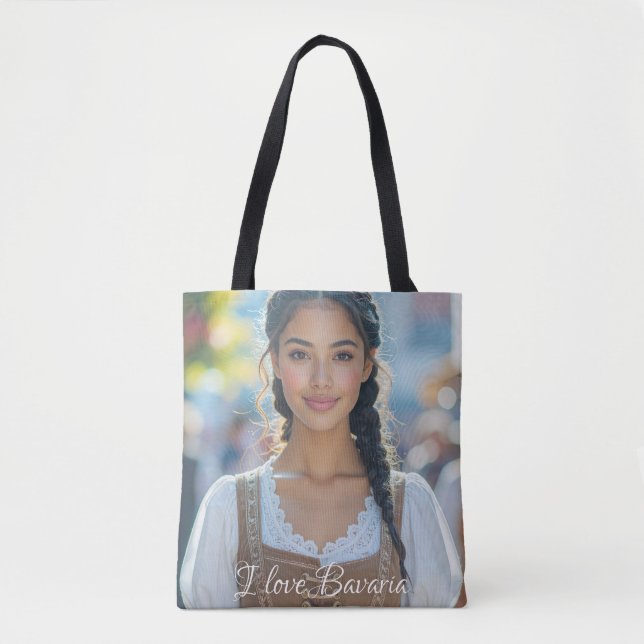 TOTE BAG I LOVE BAVARIA (Devant)