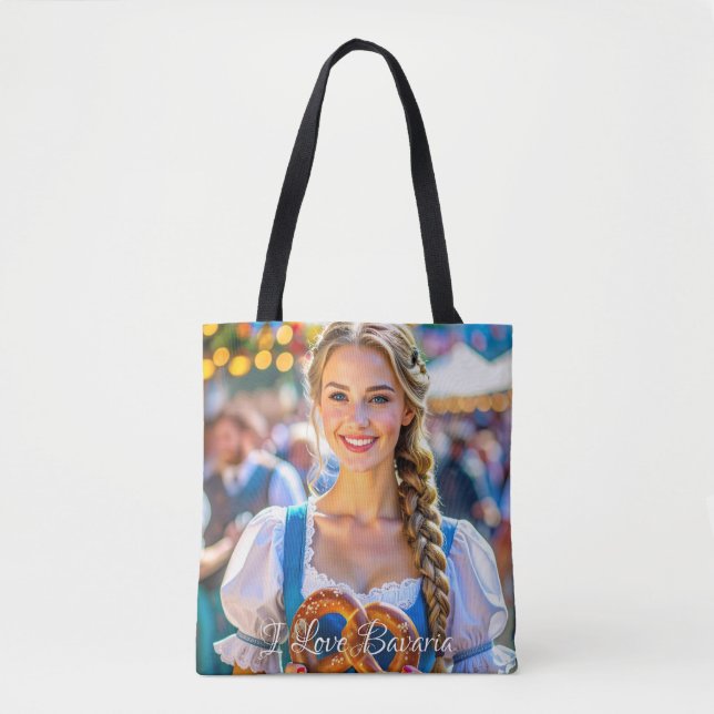 TOTE BAG I LOVE BAVARIA (Devant)