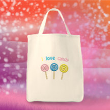 I Love Candy mignon couleur 3D lollipop
