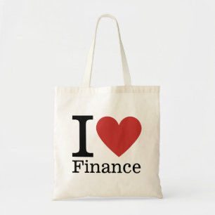 Tote Bag I ❤️ Love Finance - Département des Finances -