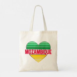 Tote Bag I Love Mozambique, le coeur mozambicain