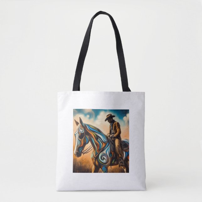 Tote Bag I love my horse (Devant)