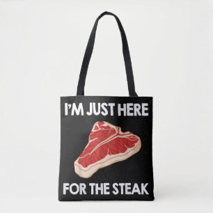 Tote Bag I Love Steak Cadeau Ribeye House