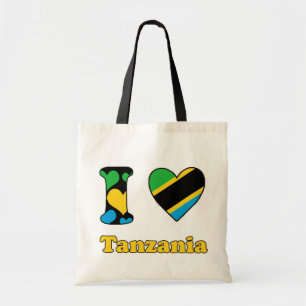 Tote Bag I love Tanzania