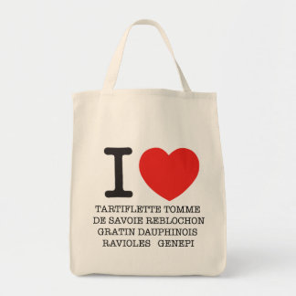 Tote Bag I Love Tartiflette