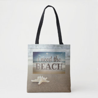 Tote Bag I Need the Beach Fourre-tout...