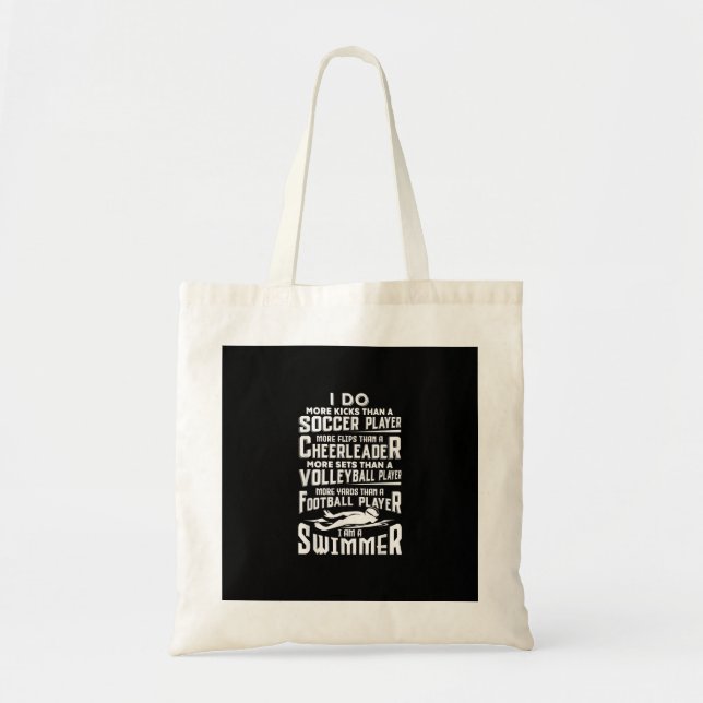 Tote Bag I Piscine Swimmer (Devant)